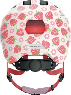 ABUS Kinder-Freizeithelm "Smiley 3.0 LED " rose strawberry