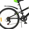 Actionbikes Kinderfahrrad Arrow 24 Zoll, Gangschaltung, V-Brake-Bremsen, verstellbar, Diamantrahmen