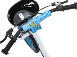 Actionbikes Kinderfahrrad Donaldo 16 Zoll, V-Brake-Bremsen, höhenverstellbar, Stützräder, Korb