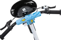 Actionbikes Kinderfahrrad Donaldo 12 Zoll, V-Brake-Bremsen, höhenverstellbar, Stützräder, Korb