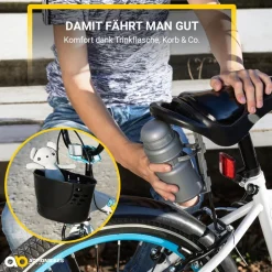 Actionbikes Kinderfahrrad Donaldo 20 Zoll, V-Brake-Bremsen, höhenverstellbar, Seitenständer, Korb