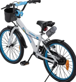 Actionbikes Kinderfahrrad Donaldo 20 Zoll, V-Brake-Bremsen, höhenverstellbar, Seitenständer, Korb