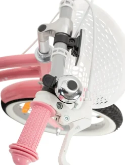 Actionbikes Kinderfahrrad Starlight 16 Zoll, Rosa, Stützräder, Fahrradkorb, Klingel, Kettenschutz (Classic)