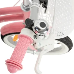 Actionbikes Kinderfahrrad Starlight 16 Zoll, Rosa, Stützräder, Fahrradkorb, Klingel, Kettenschutz (Classic)