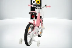 Actionbikes Kinderfahrrad Starlight 16 Zoll, Rosa, Stützräder, Fahrradkorb, Klingel, Kettenschutz (Classic)