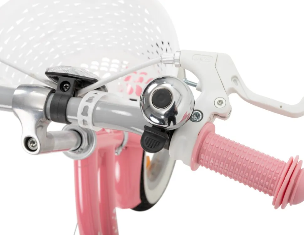 Actionbikes Kinderfahrrad Starlight 12 Zoll, Rosa, Stützräder, Fahrradkorb, Klingel, Kettenschutz (Classic)