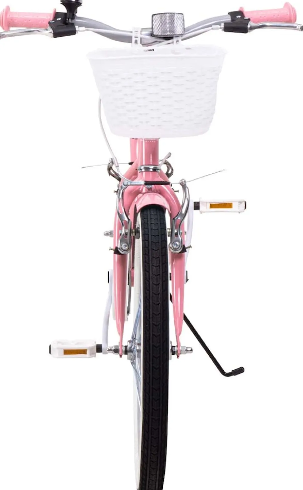 Actionbikes Kinderfahrrad Starlight 20 Zoll, Rosa, Fahrradständer, Korb, Klingel, Kettenschutz (Classic)