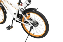 Actionbikes Kinderfahrrad Timson 20 Zoll, V-Brake-Bremsen, höhenverstellbar, Fahrradständer, Korb