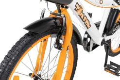 Actionbikes Kinderfahrrad Timson 20 Zoll, V-Brake-Bremsen, höhenverstellbar, Fahrradständer, Korb