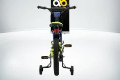 Actionbikes Kinderfahrrad Turbo 16 Zoll, Stützräder, V-Brake-Bremsen, Lenker-/Kettenschutz, Klingel