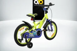 Actionbikes Kinderfahrrad Turbo 16 Zoll, Stützräder, V-Brake-Bremsen, Lenker-/Kettenschutz, Klingel