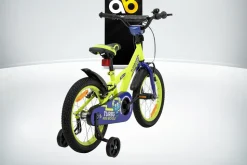 Actionbikes Kinderfahrrad Turbo 16 Zoll, Stützräder, V-Brake-Bremsen, Lenker-/Kettenschutz, Klingel