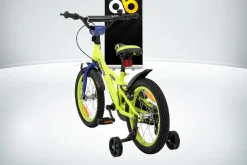 Actionbikes Kinderfahrrad Turbo 16 Zoll, Stützräder, V-Brake-Bremsen, Lenker-/Kettenschutz, Klingel