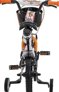 Actionbikes Kinderfahrrad Timson 12 Zoll, V-Brake-Bremsen, höhenverstellbar, Stützräder, Korb