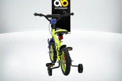 Actionbikes Kinderfahrrad Turbo 12 Zoll, Stützräder, V-Brake-Bremsen, Lenker-/Kettenschutz, Klingel