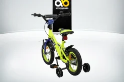 Actionbikes Kinderfahrrad Turbo 12 Zoll, Stützräder, V-Brake-Bremsen, Lenker-/Kettenschutz, Klingel