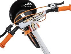 Actionbikes Kinderfahrrad Timson 16 Zoll, V-Brake-Bremsen, höhenverstellbar, Stützräder, Korb
