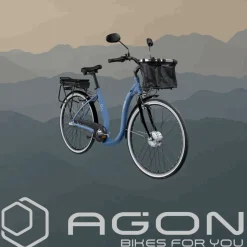 Agon Assist E Bike 28 Zoll Pedelec Damen Elektro Fahrrad 3 Gang Citybike tiefer Einstieg