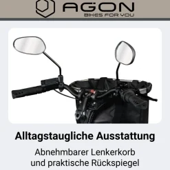 Agon Assist E Bike 28 Zoll Pedelec Damen Elektro Fahrrad 3 Gang Citybike tiefer Einstieg