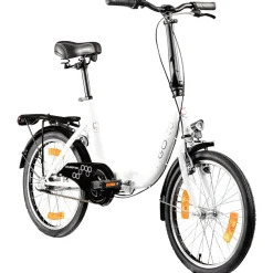 Agon Cruiser 20 Zoll Klapprad für Damen und Herren 150 - 185 cm Klappfahrrad Faltrad StVZO Faltfahrrad Erwachsene tiefer Einstieg