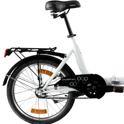Agon Cruiser 20 Zoll Klapprad für Damen und Herren 150 - 185 cm Klappfahrrad Faltrad StVZO Faltfahrrad Erwachsene tiefer Einstieg