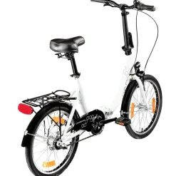 Agon Cruiser 20 Zoll Klapprad für Damen und Herren 150 - 185 cm Klappfahrrad Faltrad StVZO Faltfahrrad Erwachsene tiefer Einstieg
