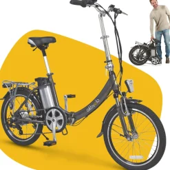 aktivelo Alu-Elektro-Faltrad Klapprad »Sport«, 20 Zoll