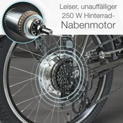 aktivelo Alu-Elektro-Faltrad Klapprad »Sport«, 20 Zoll