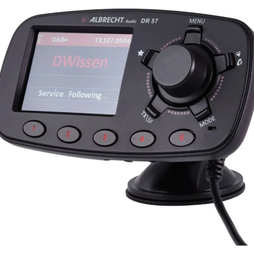 Albrecht DR 57 Autoradio-Adapter