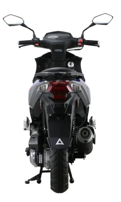 Alpha Motors Mofaroller Mustang FI 50 ccm 25 kmh EURO 5 blau-grau