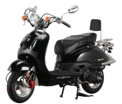 Alpha Motors Mofaroller Retro Firenze 50 ccm 25 kmh EURO 5 schwarz