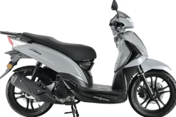 Alpha Motors Motorroller Libero 125 ccm 90 km/h EURO 5+ 16-Zoll grau-schwarz