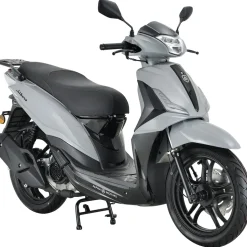 Alpha Motors Motorroller Libero 125 ccm 90 km/h EURO 5+ 16-Zoll grau-schwarz