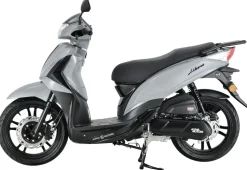 Alpha Motors Motorroller Libero 125 ccm 90 km/h EURO 5+ 16-Zoll grau-schwarz