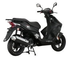 Alpha Motors Motorroller Mustang FI 50 ccm 45 kmh EURO 5 mattschwarz