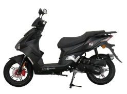 Alpha Motors Motorroller Mustang FI 50 ccm 45 kmh EURO 5 mattschwarz
