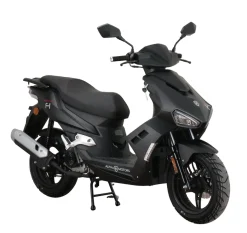 Alpha Motors Motorroller Mustang FI 50 ccm 45 kmh EURO 5 mattschwarz