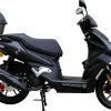 Alpha Motors Motorroller Mustang FI 125 ccm 85 kmh EURO 5+ mattschwarz inkl. Topcase