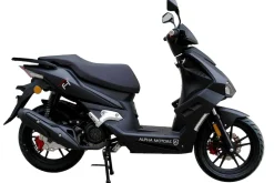 Alpha Motors Motorroller Mustang 125 ccm 85 kmh EURO 5+ mattschwarz