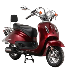 Alpha Motors Motorroller Retro Firenze 125 ccm 85 km/h EURO 5+ weinrot