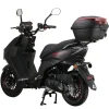 Alpha Motors Motorroller Speedstar FI 50 ccm 45 km/h EURO 5 mattschwarz inkl. Topcase