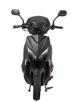 Alpha Motors Motorroller Speedstar FI 50 ccm 45 km/h EURO 5 mattschwarz inkl. Topcase