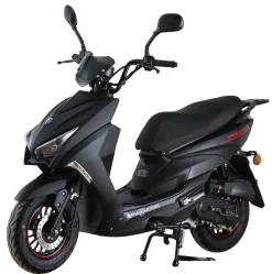 Alpha Motors Motorroller Speedstar 50 ccm 45 kmh EURO 5 mattschwarz