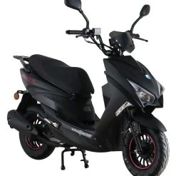 Alpha Motors Motorroller Speedstar 50 ccm 45 kmh EURO 5 mattschwarz