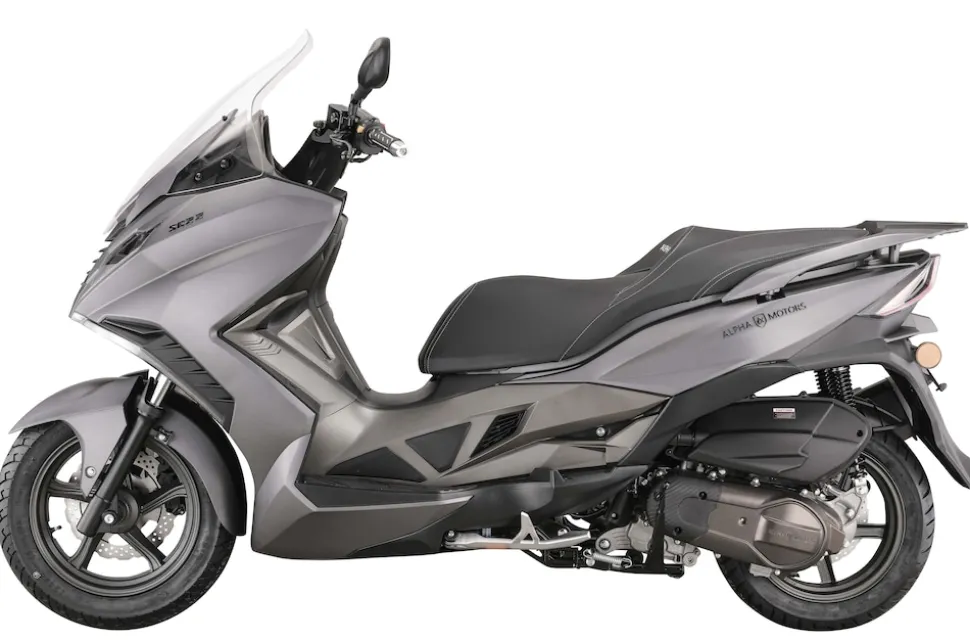 Alpha Motors Motorroller Sport Cruiser 22 125 ccm 95 km/h EURO 5+ grau