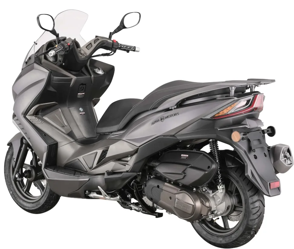Alpha Motors Motorroller Sport Cruiser 22 125 ccm 95 km/h EURO 5+ grau