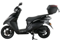 Alpha Motors Motorroller Topdrive 125 ccm 85 km/h EURO 5+ schwarz inkl. Topcase