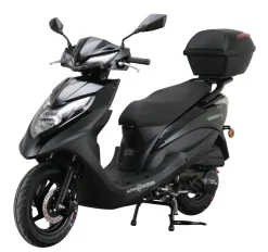 Alpha Motors Motorroller Topdrive 125 ccm 85 km/h EURO 5+ schwarz inkl. Topcase