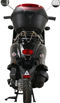 Alpha Motors Motorroller Venus 50 ccm 45 km/h EURO 5 schwarz inkl. Topcase