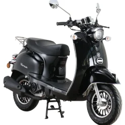 Alpha Motors Motorroller Venus 50 ccm 45 kmh EURO 5 schwarz